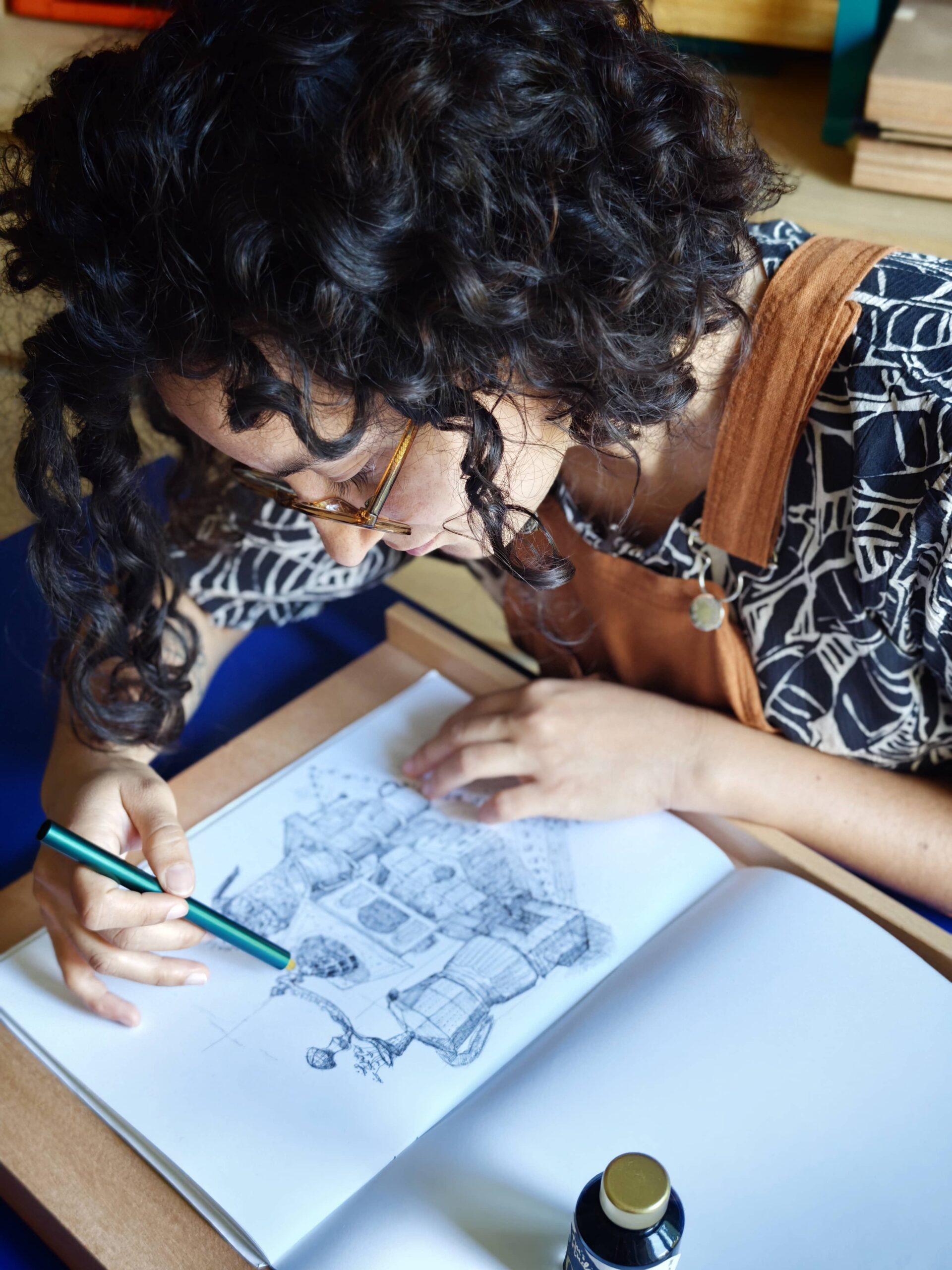 linogravure ; oeuvre originale ; atelier du lys ; Montpellier ; suzon bastide ; onirique ; rêve ; poésie ; suzon ; artiste